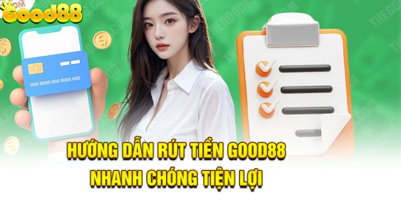 Hướng dẫn rút tiền Good88 nhanh nhất