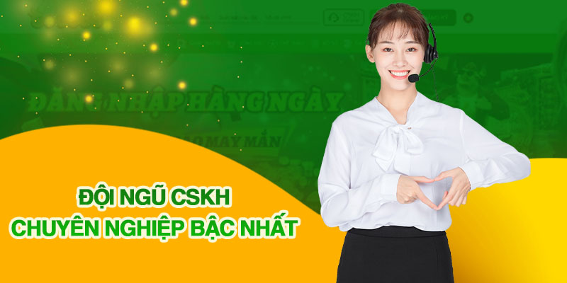 Nhân viên CSKH sẵn sàng giúp đỡ hội viên